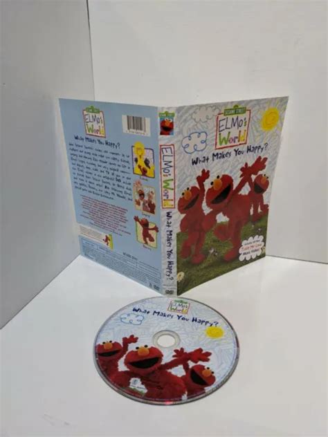 Sesame Street Elmos World What Makes You Happy Dvd 2007 597 Picclick