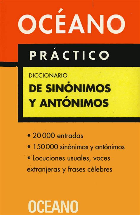 Libro De Sinonimos Y Antonimos Pdf Auto Guia