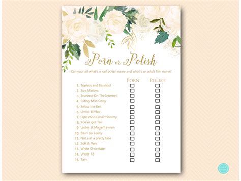 gold and bluff bridal shower activities and games printabell express