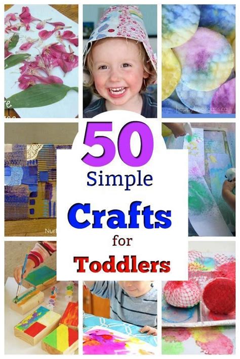 50 Perfect Crafts For 2 Year Olds Crafts For 2 Year Olds Toddler