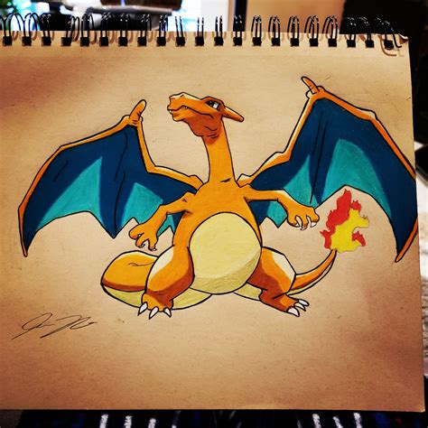 My Charizard Drawing Pokemon Drawings Charizard Pokemon Pictures