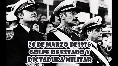 Un año más, este 24 de marzo marchamos por todo el país contra la impunidad y para exigir el juicio y castigo de los genocidas y sus cómplices, aquellos que diseñaron y perpetraron el golpe del 24 de marzo de 1976 responsables del secuestro. 24 de Marzo de 1976: Golpe de Estado y Dictadura Militar ...