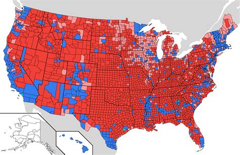 Election results start coming in shortly after the polls close in a given state and can take anywhere between seconds to days to be announced depending on how close a race is. County Level Presidential Election Shifts Between 2008 and 2016 1513x983 : MapPorn