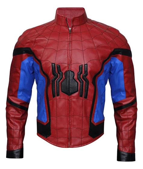 Spiderman Homecoming Leather Jacket Next Leather Jackets