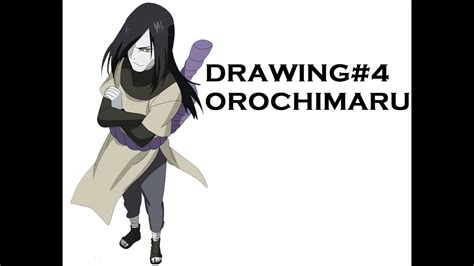 Speed Drawing Do Orochimaru Youtube