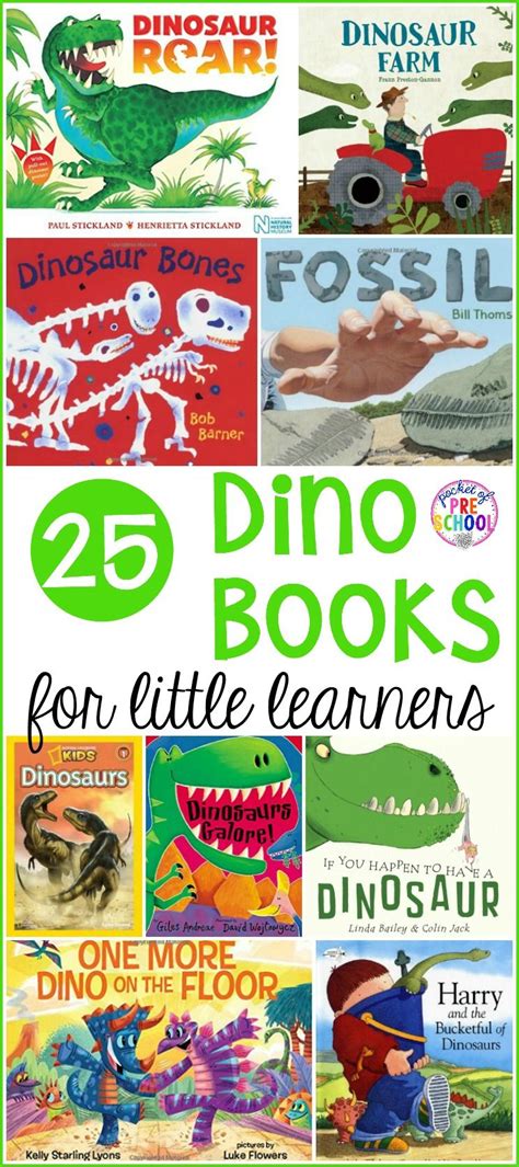 Dinosaur Books For Preschool Pre K And Kindergarten Dinosaur Books