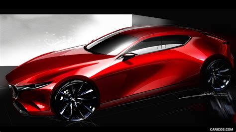 Mazda Design Sketch Caricos