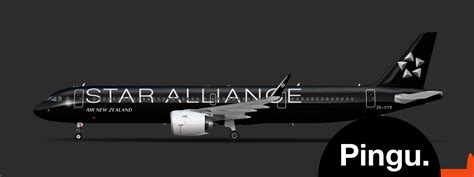 Air New Zealand Star Alliance Airbus A321neo D Zk Oyb Kiwiana