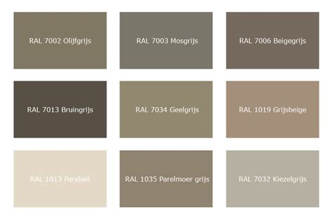 Ral Kiezelgrijs Interieur Kleuren Taupe Muurkleuren