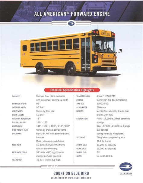 Bluebird School Bus Engine