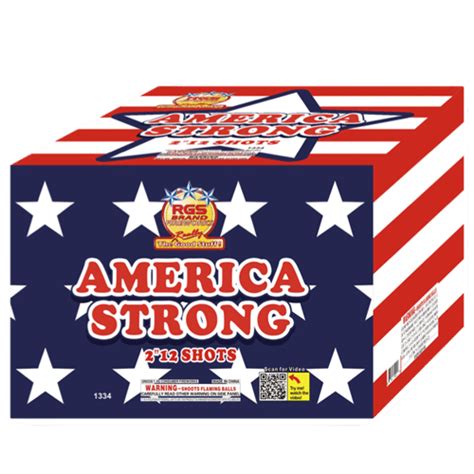 America Strong Rgs Brand Fireworks