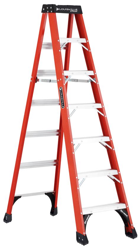 Louisville Ladder Fs1408hd 8 Ft Fiberglass Step Ladder Type Iaa 375
