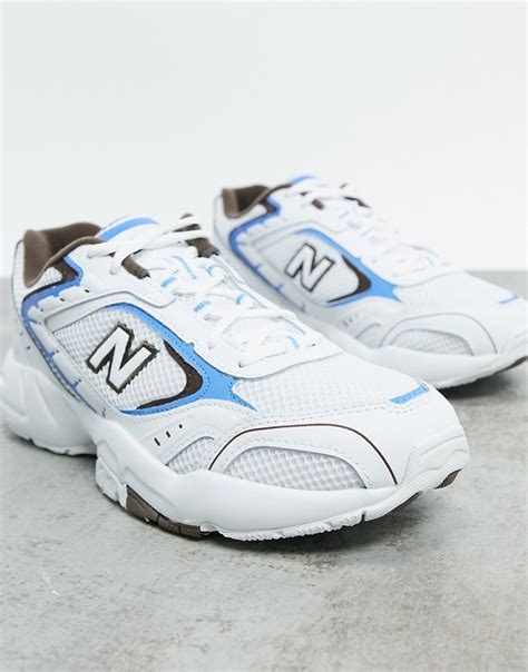 New Balance 452 Trainers In Light Blue And White New Balance Fi