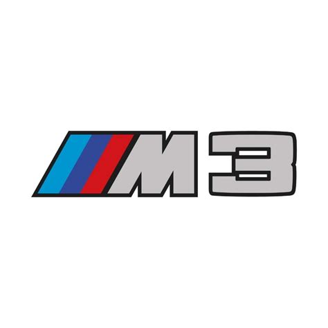 Yes but new file must be uploaded as a new file; Stickers BMW M3 Logo - Autocollant voiture