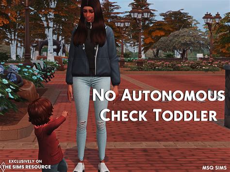 The Sims Resource No Autonomous Check Toddler