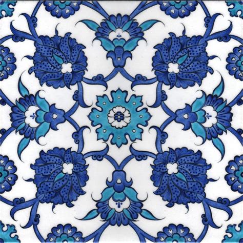 Iznik Tiles Turkish Art Iznik Tile Islamic Art Pattern