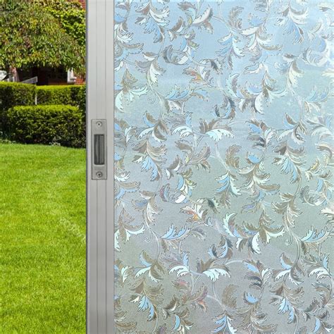 24 x47 waterproof window privacy film sticker glass window sticker door window covering