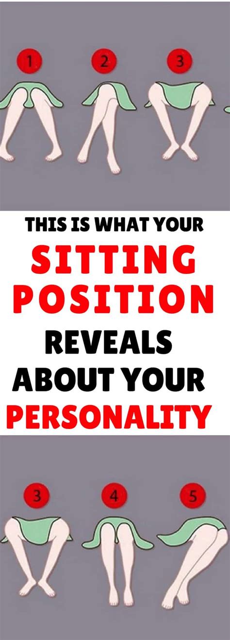 This Is What Your Sitting Position Reveals About Your Personality With Images Sitting
