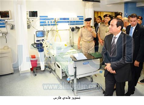 السيسي يفتتح المرحلة الثالثة لتطوير المجمع الطبي للقوات المسلحة بـكوبري القبة