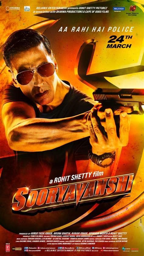 Sooryavanshi Is A Hindi Action Drama Movie Directed By Rohit Shetty