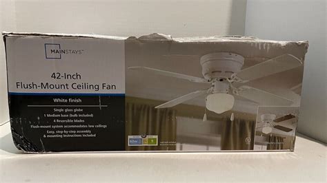 Mainstays 42 Inch Ceiling Fan Instructions Shelly Lighting