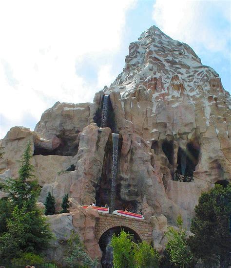 the matterhorn bobsleds are two intertwining steel roller coasters which opened in 19