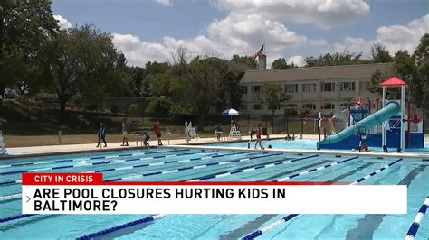 Calls For Action As Three Baltimore City Pools Remain Closed