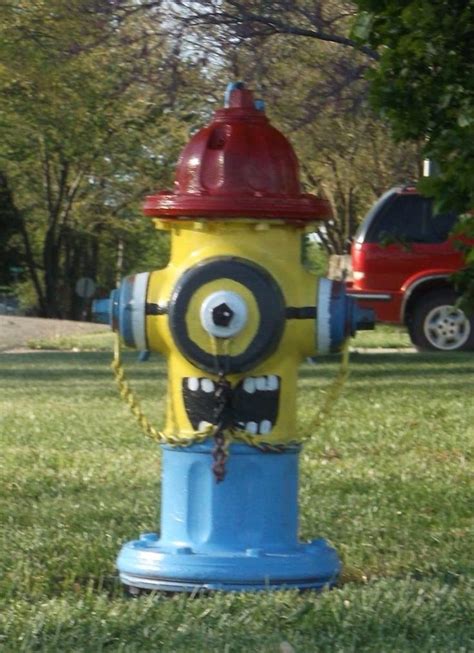Minion Fire Hydrant On Nettleton St Hydrant Fire Hydrant Fire Equipment