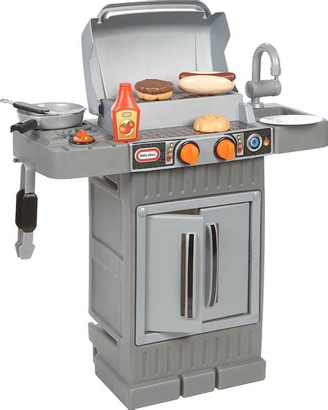 Little Tikes Cook N Grow Bbq Grill Play Set 633904m Best Buy