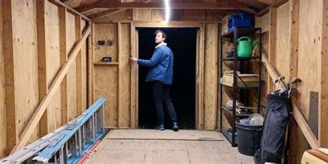 Shed Lighting Ideas How To Light A Shed Summerhouse Or Log Cabin
