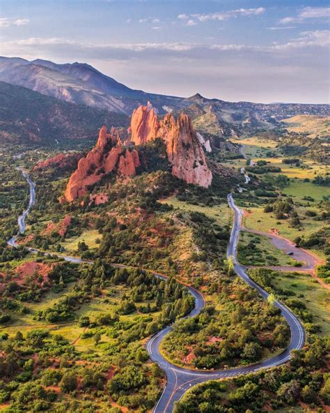 🇺🇸 Garden Of The Gods Colorado By Inspired Aerial Views Inspired