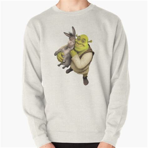 Shrek And Donkey Pullover Sweatshirt For Sale By Wasabi67 Redbubble