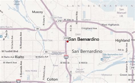 27 San Bernardino County Map With Cities Maps Database Source