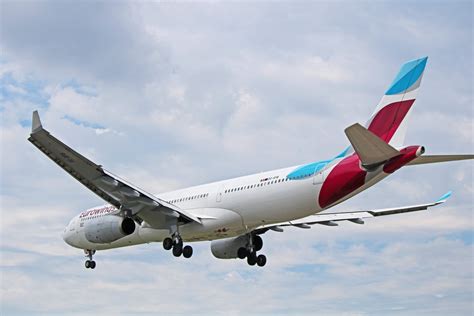 Oo Sfb Eurowings Airbus A330 300 Operated By Brussels Airlines