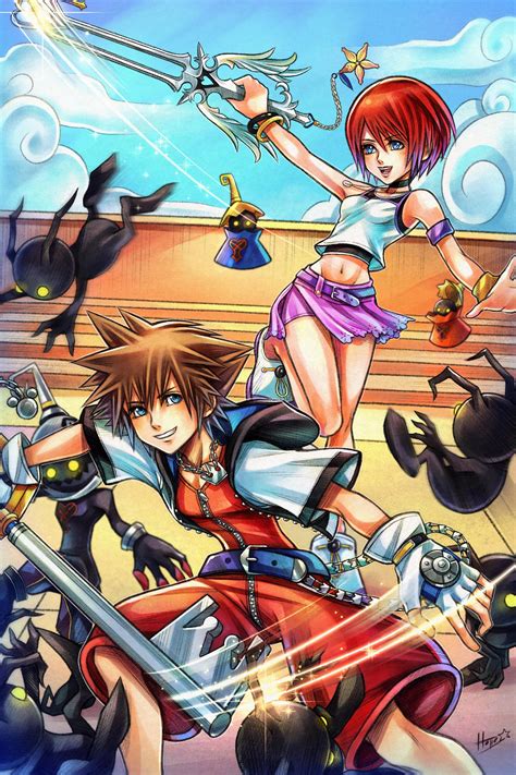 Official Kingdom Hearts Sora Art 164 Images About Sora On We Heart It