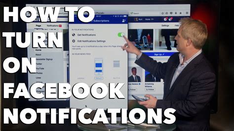 How To Turn On Facebook Notifications YouTube