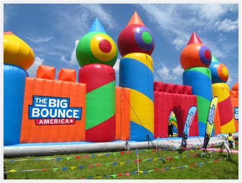 Our Experience At The Worlds Largest Bounce House There And Back Again Family Trip Planning