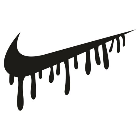 Nike Water Drip Logo Svg Nike Dripping Logo Png Nike Swoosh Logo