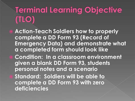 How To Complete Dd Form 93 For Soldiers Ppt Video Online Download