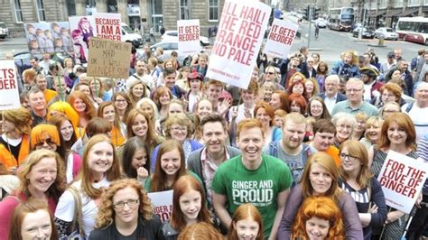 redheads march for first ginger pride parade cbbc newsround