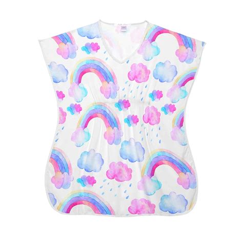 Stella Cove Rainbow And Cloud Cover Up Gypsy Girl Tween Boutique
