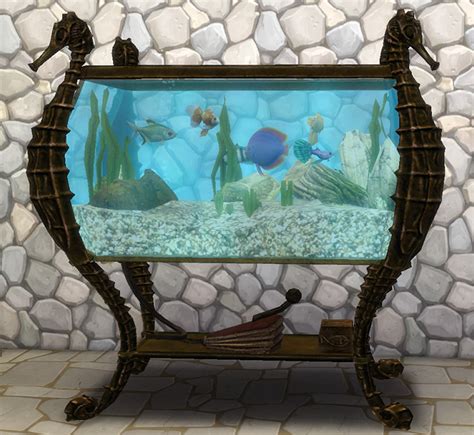 Sims 4 Aquarium Fish Tank Cc Mods All Free Fandomspot Parkerspot