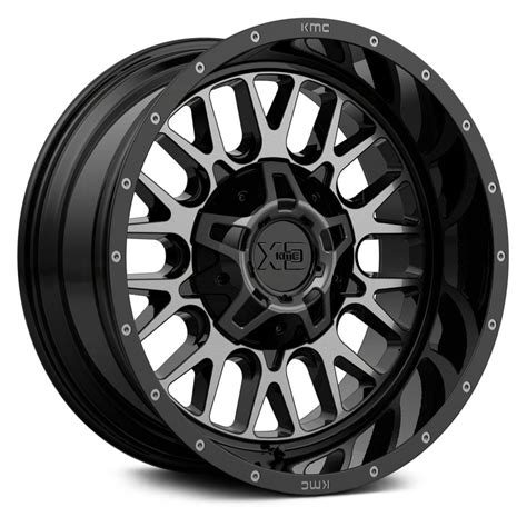 Xd Series Xd842 Snare Gloss Black Gray Tint Powerhouse Wheels And Tires