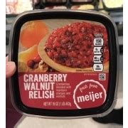 Watch how to make this recipe. Meijer Cranberry Walnut Relish: Calories, Nutrition Analysis & More | Fooducate
