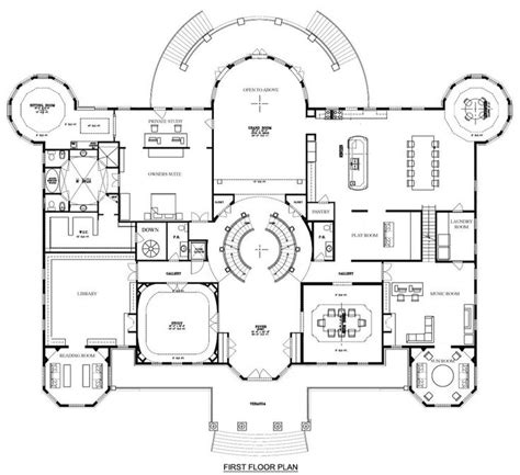 Ultimate Mega Mansion Floor Plans Mega Mansion Home Plans House