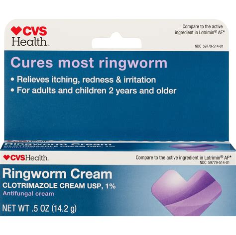 Antifungal Ringworm Cream By Cvs Health Free Shipping At Cvs Pharmacy