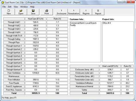 Updatestar includes such as english, german, french, italian, hungarian, russian and. Cool Room Calc - Cooling Load Calculation Software