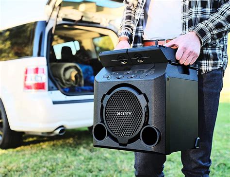 This Outdoor Wireless Party Speaker Comes With Cupholders