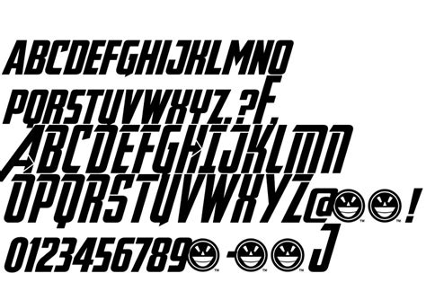 Avengeance Mightiest Avenger Font In Truetype Ttf Opentype Otf Format