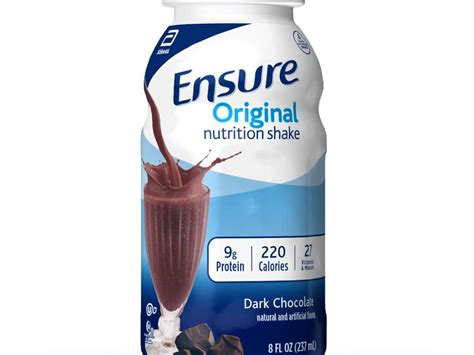 Nutritional target map for ensure fiber with fos, liquid. Ensure Nutrition Facts - Eat This Much